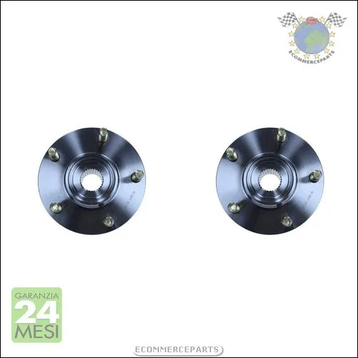 2x Mozzo cuscinetto ruota Maxgear Anteriore per CITROEN C-CROSSER C4 MITSUBISHI