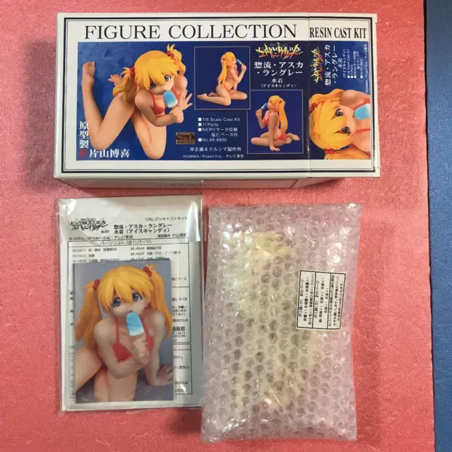 Evangelion Asuka 1/8 Badeanzug Popsicle Resin Model Garage Kit Figur Kurushima