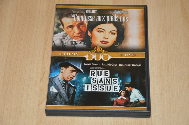 COFFRET 2 DVD La Comtesse aux Pieds Nus + Rue sans Issue - VF EUR 14,99