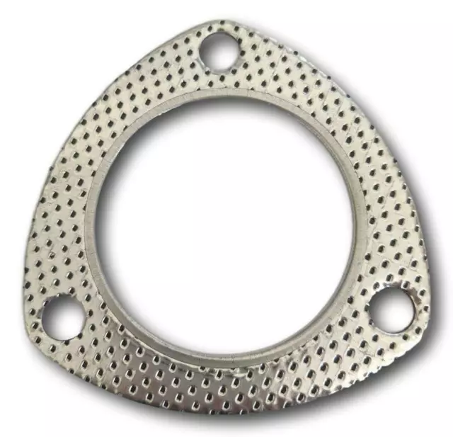 2" 51mm Exhaust Flange Gasket 3 Bolt 67mm BHC Muffler Gaskets W/Fire Ring