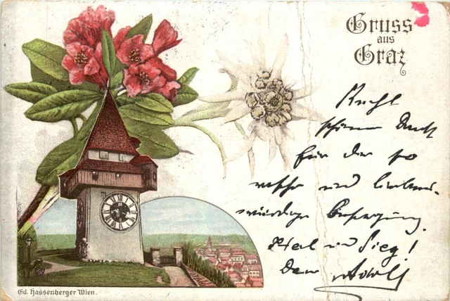 Gruss aus Graz - Litho -296096