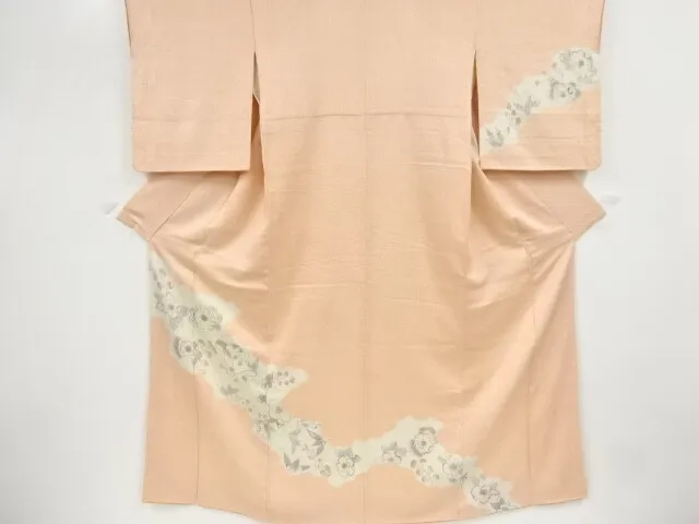 85588# Japanese Kimono / Antique Kimono / All Shibori / Flower