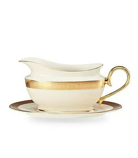 Lenox Westchester Gravy/Sauce Boat & Stand