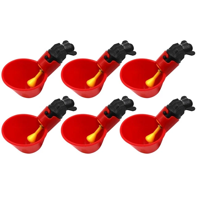 Tazas de riego de aves de corral de llenado automático para sistema de riego para polloX3X2