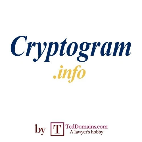 Cryptogram.info - Premium Domain - lll llll nnn nnnn