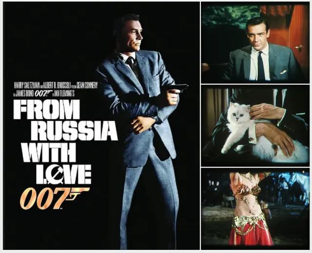 16MM FEATURE FILM: FROM RUSSIA WITH LOVE (1963) James Bond 007 - IB ...