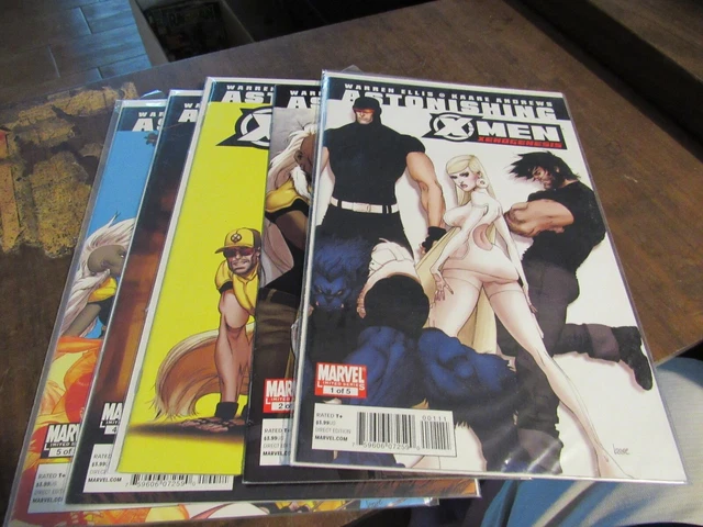 Astonishing X-Men Xenogenesis #1 2 3 4 5 Marvel Mini Series Comic Book Set 1-5