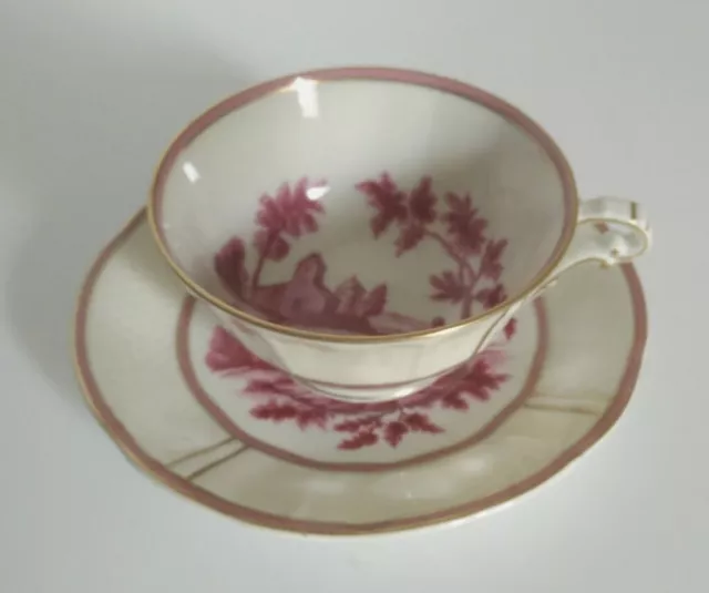 Tasse A The Et Soucoupe Bernardaud Vincennes Limoges Porcelaine Fine