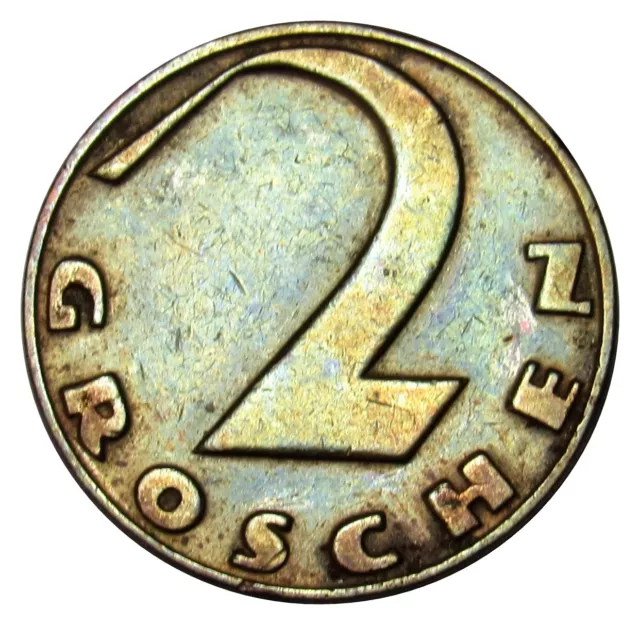 Austria 2 Groschen coin 1926 KM#2837