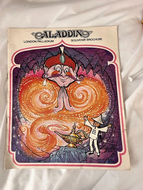 Pantomime Programme PANTOMIME PROGRAMME ALADDIN From Palladium Theatre London £1.64 ...