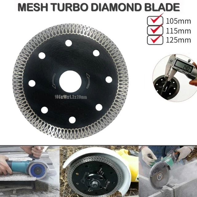 Premium Diamond Ceramic Cutting Tools Dry or Wet Cutting 5 inch Diameter