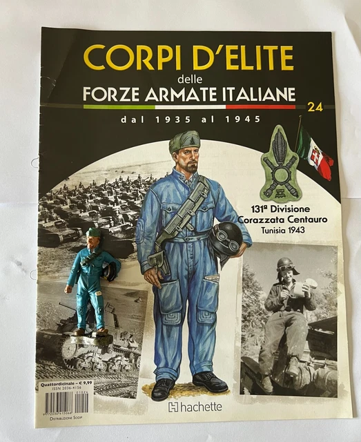 HACHETTE CORPI D'ELITE Soldatino 131A Divisione Corazzata Centauro 1943