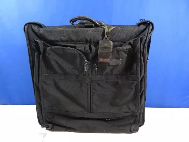 Tumi Large Garment Bag/Luggage Nylon Wheeled Case 24" x 24"