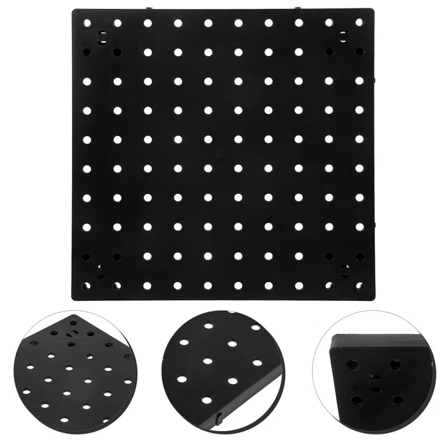 Lot De 6 Panneaux Perforés Métalliques 12x12 Pouces ValueMax - Pour Organisation Murale - Neufs
