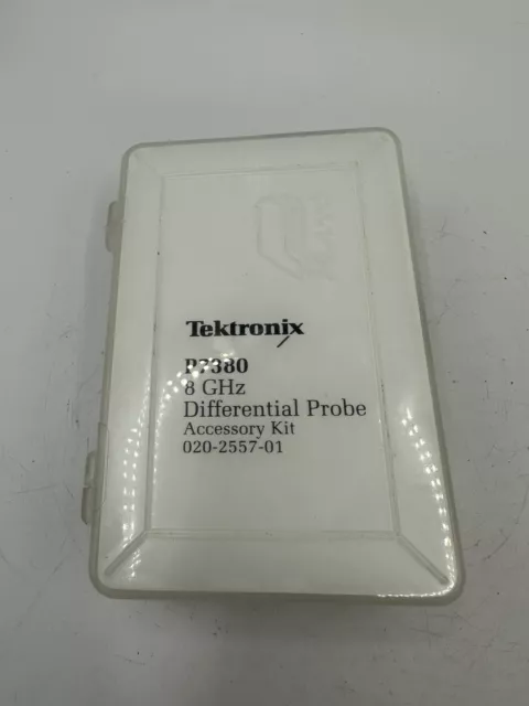 Tektronix P7380 8 GHz Diff. Probe Accessory Kit 020-2557-01  incomplete