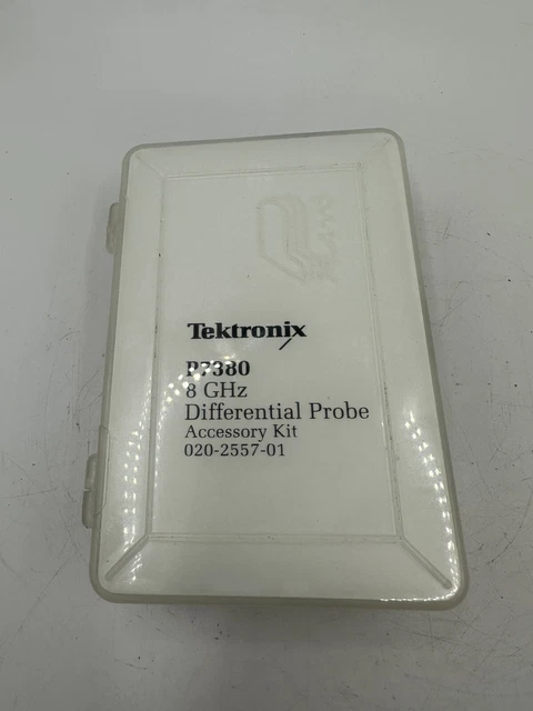 Tektronix P7380 8 GHz Diff. Probe Accessory Kit 020-2557-01  incomplete