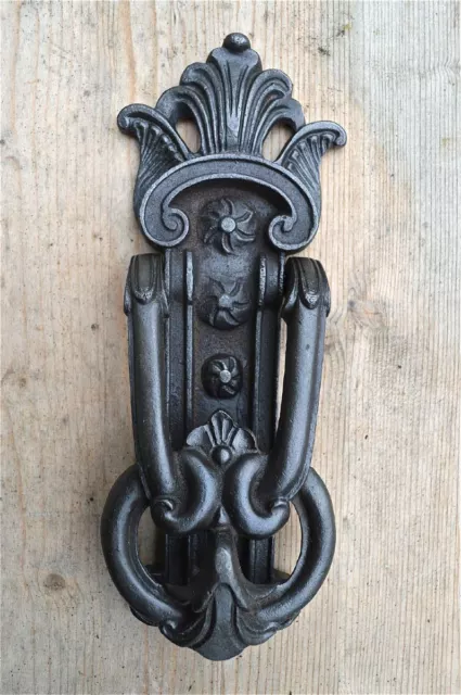 Classic Victorian Cast Iron Kenrick Style Door Knocker Doorknocker Wh5