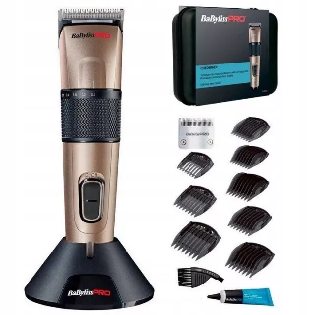 Babyliss Cut Definer Clippers FX862E Professional Cordless Beard Hair Trimmer