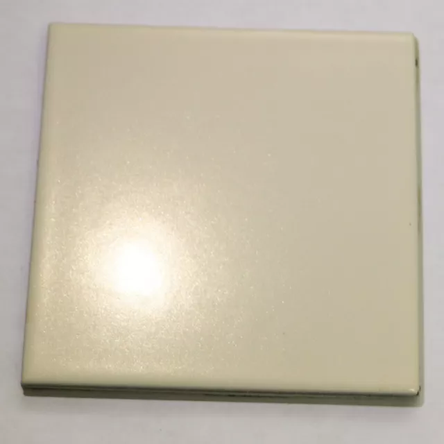 4x4* White Key Lime Tile Iridescent Mosaic Ceramic C#IR15 1 Pc