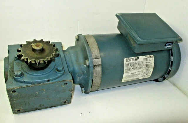 Reliance Electric P56H1474K Motor w/ DODGE TIGEAR MR94751