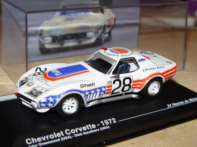 1972 Le Mans Chevrolet Corvette C3 #28 - 1/43 Altaya