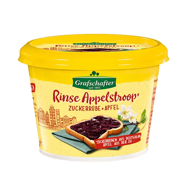 Grafschafter Rinse Applestroop Zuckerrübe E Mela Vegan