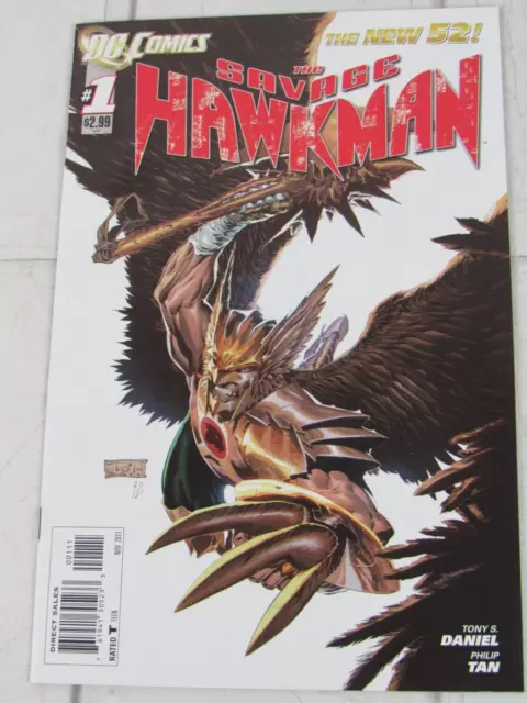 The Savage Hawkman #1 Nov. 2011 DC Comics