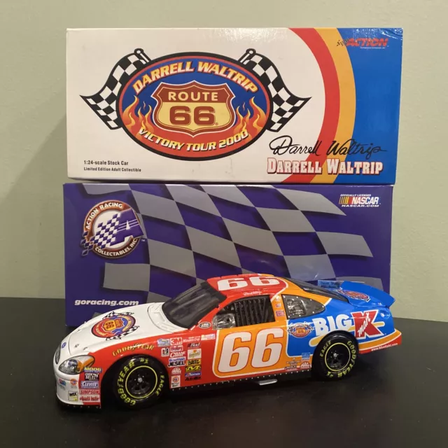 Darrell Waltrip Action Kmart 1:24 NASCAR Route 66 Victory Tour 1999 Ford Taurus