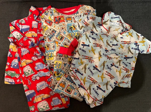 Kids Pyjamma Bundle Monsoon VW Cath Kidston Powell Craft Airplanes Age 2-4 Years
