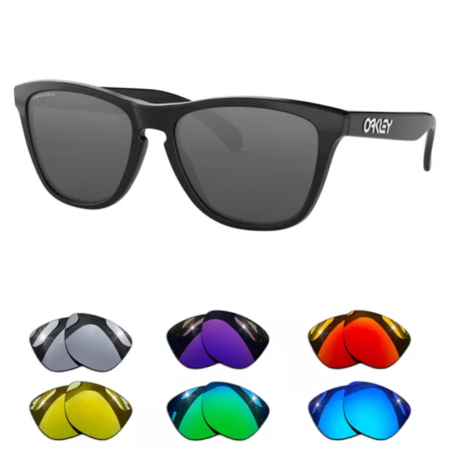 Lenti Di Ricambio Per Oakley Frogskins Oo9013 100% Polarizzate In Policarbonato