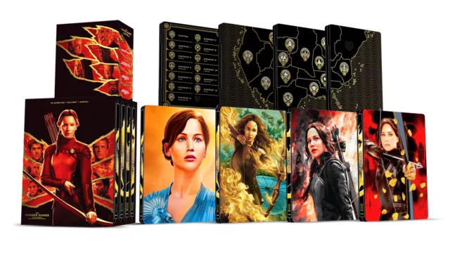 The Hunger Games: The Ultimate Steelbook Collection (Blu-ray) (UK IMPORT)