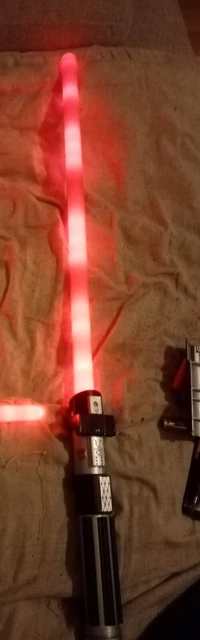 star wars DARTH VADER ULTIMATE FX red lightsaber DISNEY STORE