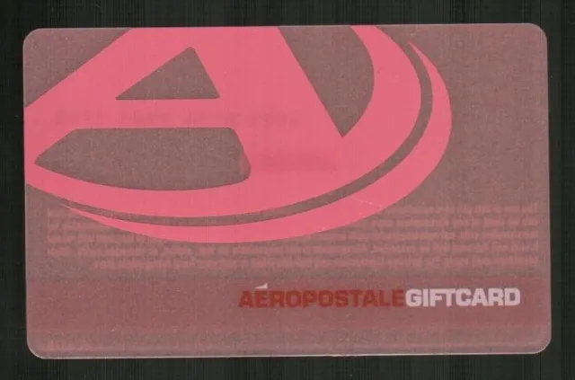 AEROPOSTALE Classic Logo ( 2007 ) Gift Card ( $0 )