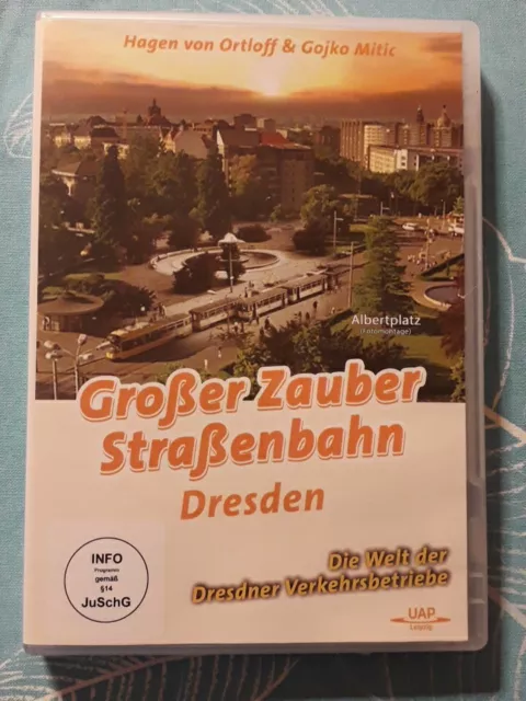 DVD Doku Großer Zauber Straßenbahn Die Welt der Dresdner Verkehrsbetriebe (DVD)