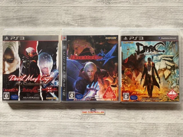 SONY PlayStation 3 PS3 Devil May Cry HD Collection & 4 & DMC set from Japan