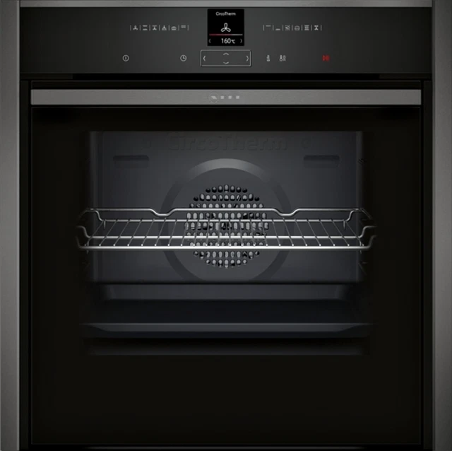 Neff B57CR22G0 Pyrolyse Multi- Backofen Slide & Hide Graphite Grey, Touch Displa