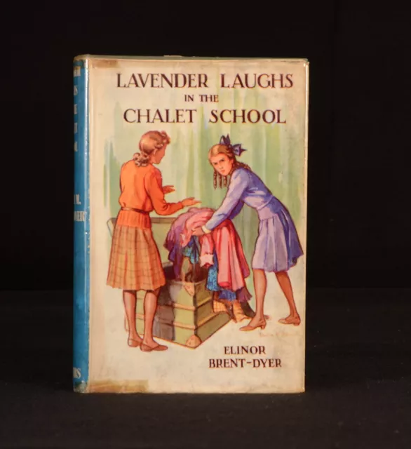 1951 Lavender Laughs In The Chalet School Reprint Elinor M Brent-Dyer