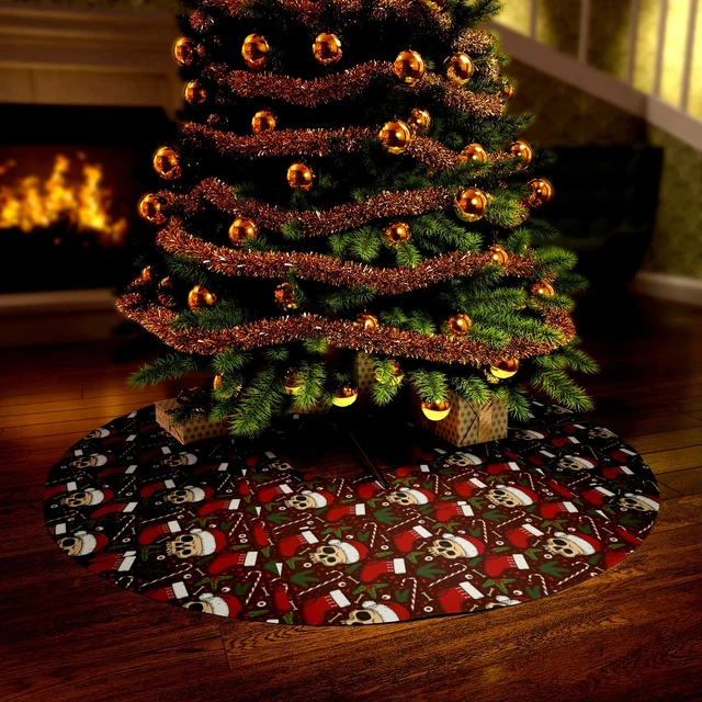 Have A Skully Christmas Tree Skirt
