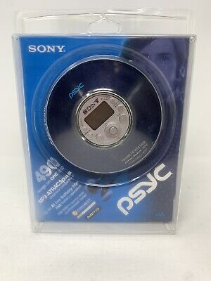Blue MP3/ATRAC3 Psyc CD Walkman with AM/FM Tuner Sony D-NF420PS Blue 