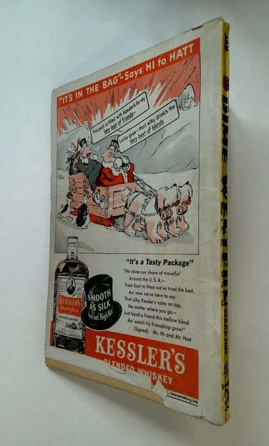 Dime Western Magazine Pulp Jan 1943 Vol. 35 #1 GD 3