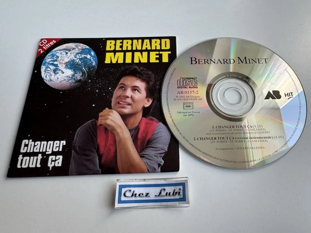 洋楽 CD BERNARD MINET Changer tout ca CD BERNARD MINET Changer