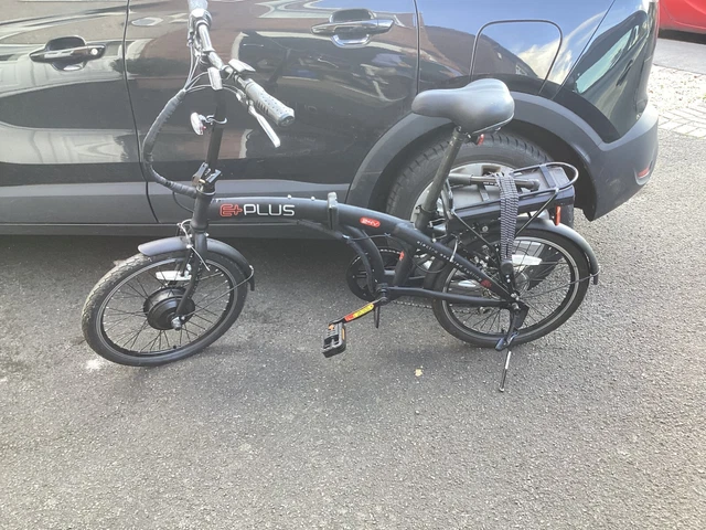 ELECTRIC FOLDING BIKE Eplus City Folder 20 Inch 24V 250W Commuter Ebike ...