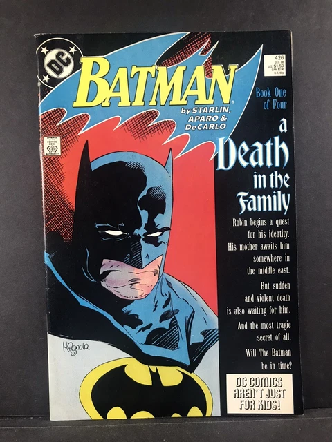 Batman 426 DC Comics 1988 Death In The Family Part 1 Mike Mignola Joker NM-