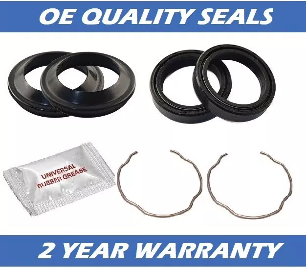 Honda NSR 125 R 80 Km/h 2000 Fork Oil Dust Seal Circlip Repair Kit Set