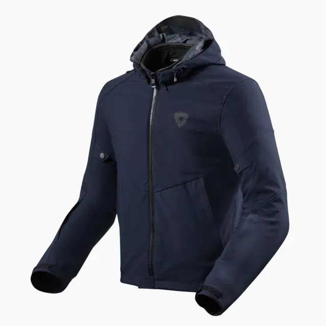 Blouson Moto Femme Rev' It après la Brûlure H2O Ladies - Bleu Foncé - Taille 44