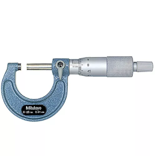 Mitutoyo 103-139-10 Outside Vernier Micrometer Economy Design 0.01, 50-75mm