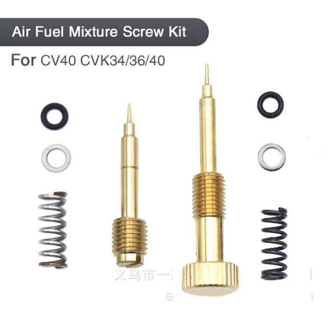 Metal Motorcycle Carburetor Air Adjusting Screw Idle Mixture Fuel Ratio SA^ob