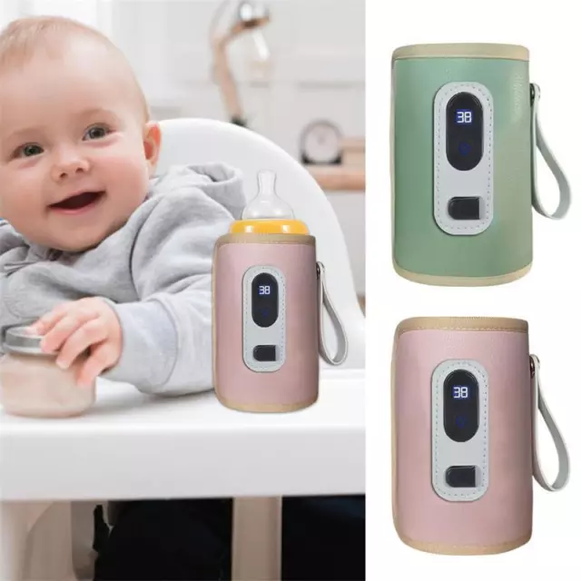 Milk Bottle Warmer Travel USB Powered Car Baby Feeding Bottle Heating Bag