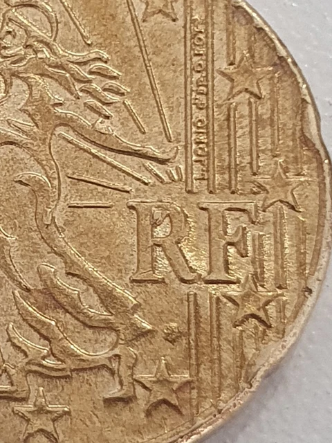 Erreur! 2 pièces de 20 cent au prix de: 48 euro, avec le même