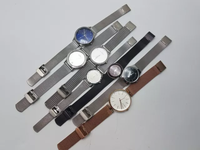 Skagen Assorted Women's Running Quartz Wristwatch Lot